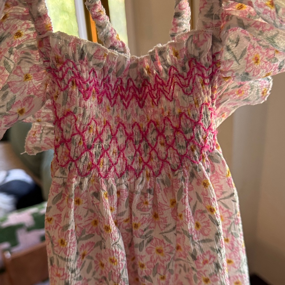 Zara Floral Ruffle Dress - Picture 5 of 5
